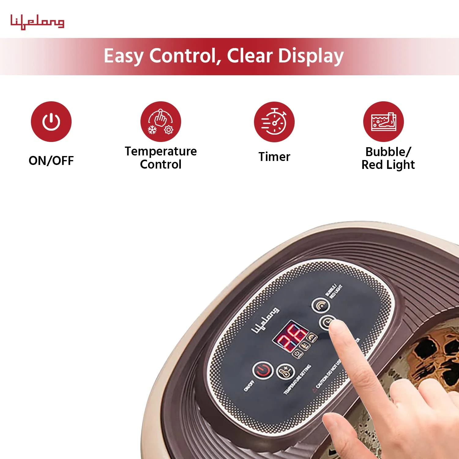 500W Electric Foot Spa studio view 3